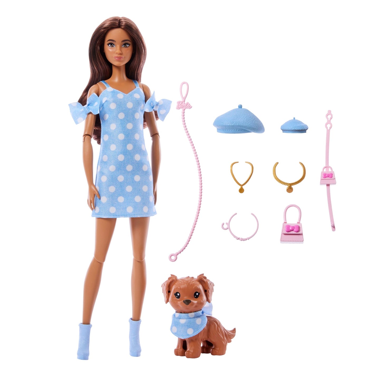 Barbie Fashion & Beauty Muñeca Looks Iguales Teresa y Perrito