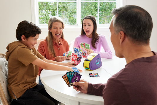 Uno Flip Attack™ Jeu de Cartes Pour enfants, Adultes et Familles
