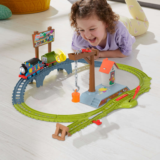 Thomas et ses Amis  Coffret Train et Piste  Livraison de Peinture